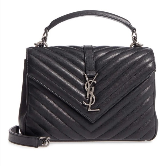 Saint Laurent Handbags - 💕SOLD💕Saint Laurent College Quilted Leather